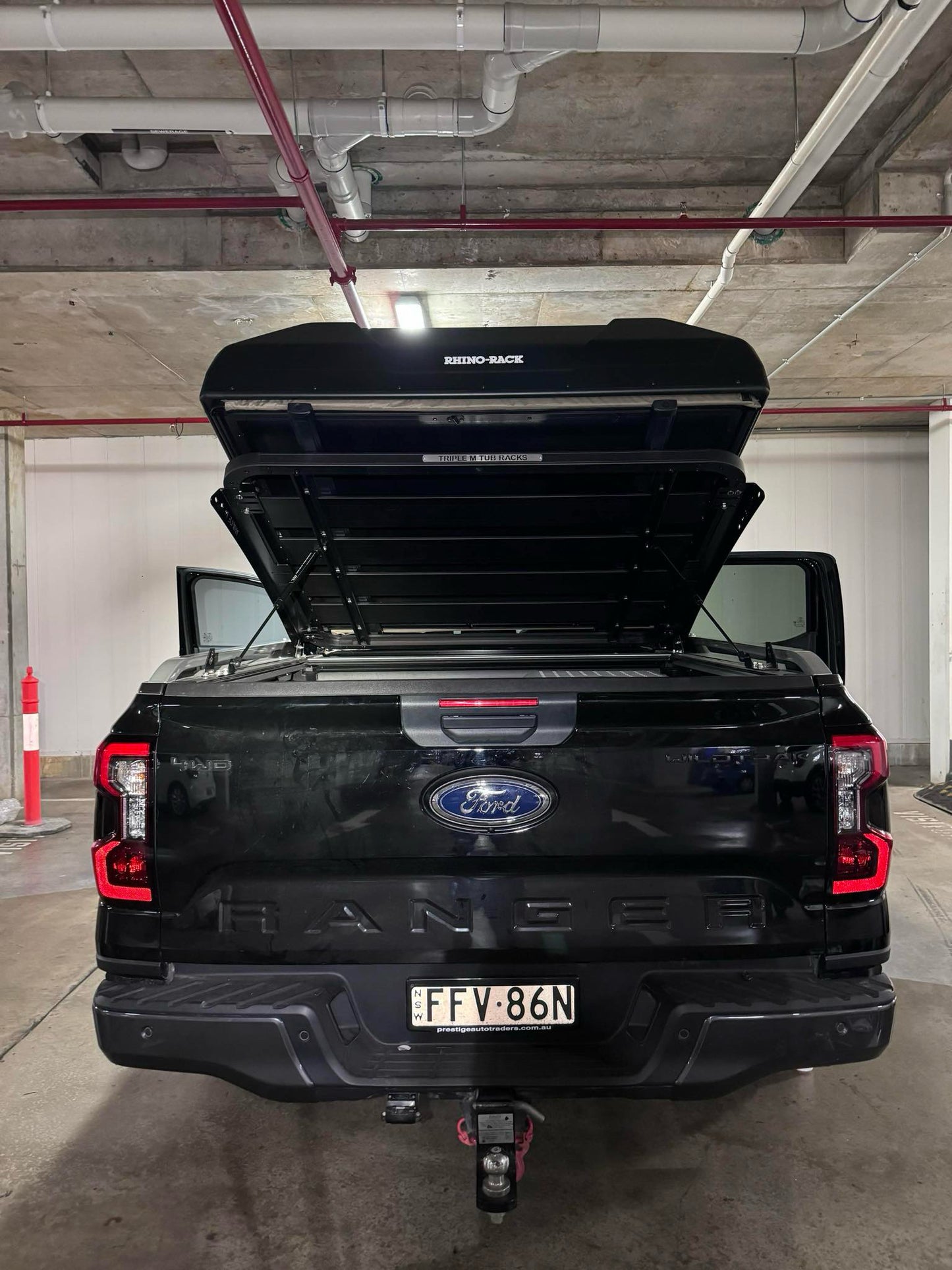 GAS STRUT TUB RACK