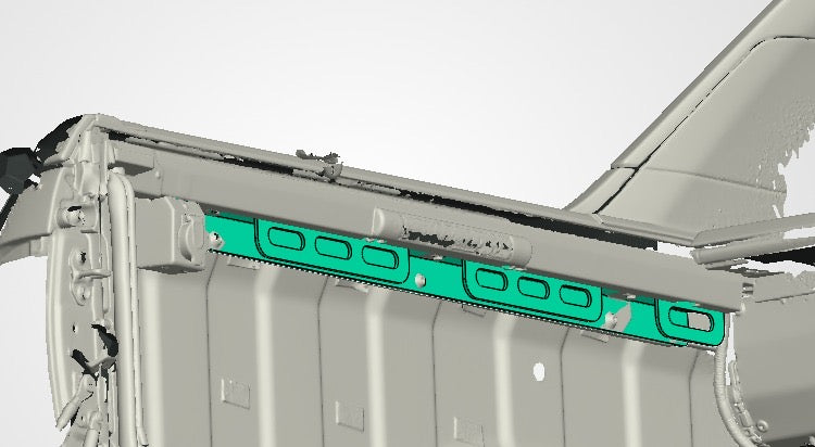 N80 rogue roller shutter support kit
