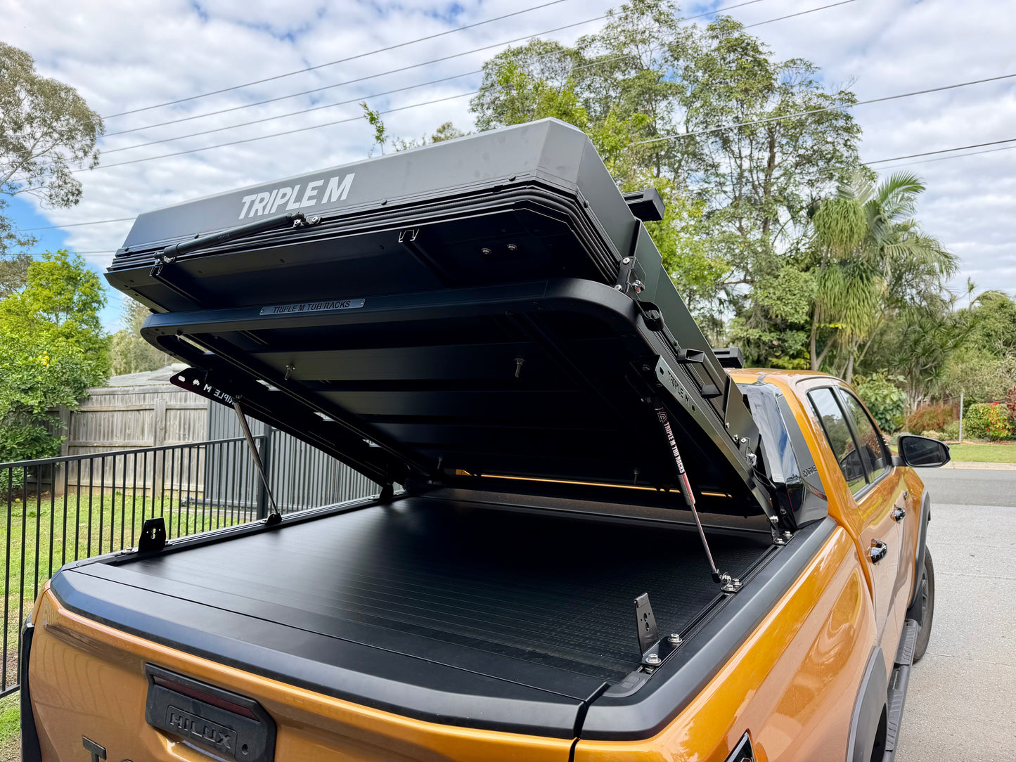 Toyota Hilux Rogue (N90) Gas Strut Tub Rack